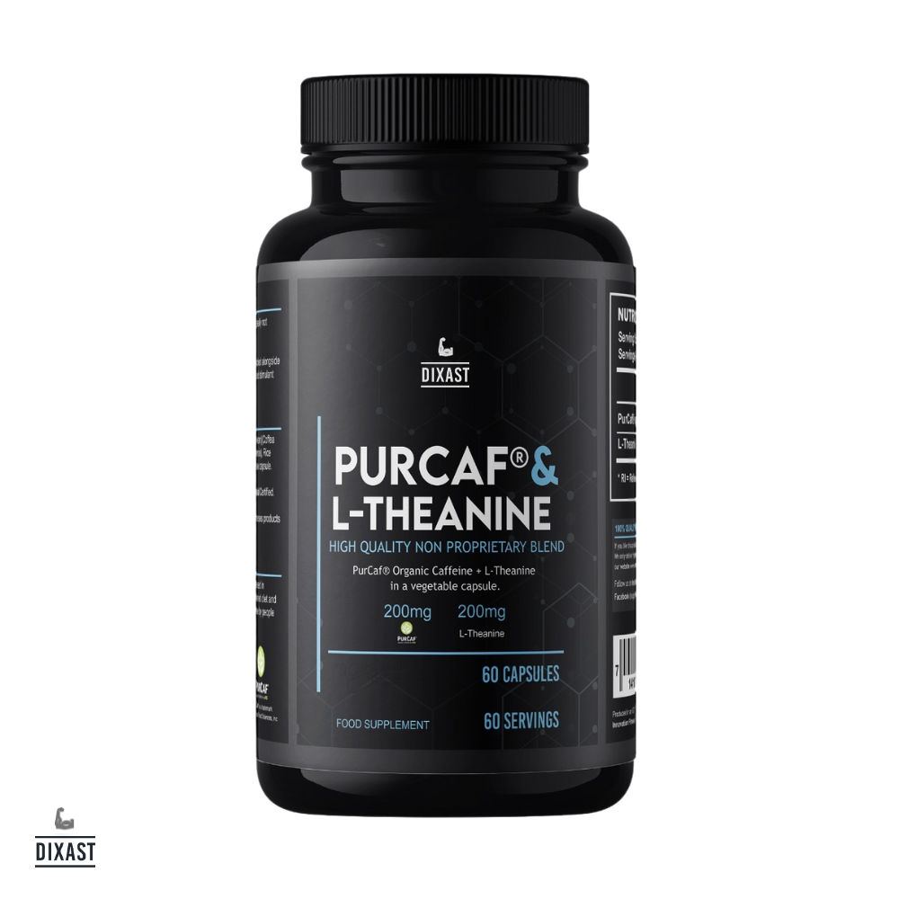 Dixast Purcaf & L-Theanine - 60 Capsules