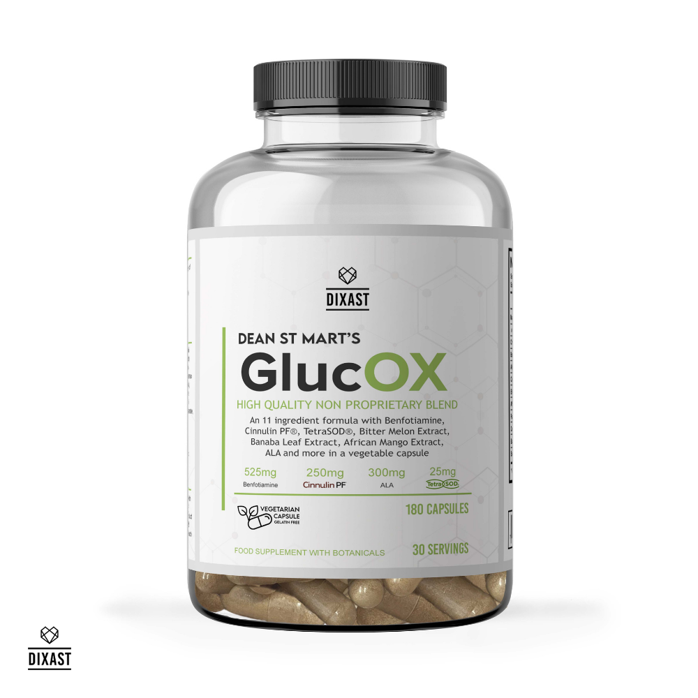 Dixast GlucOX - 180 Capsules™